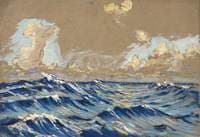 Seascape from the 'Birkdale'