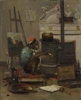 Monkey in a Studio