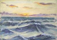 Seascape from the 'Birkdale'