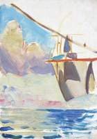 Seascape from the 'Birkdale', May 1920