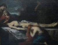 The Dead Christ and Female Saints