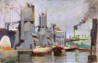 Ships in the Grain Dock