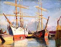 The 'Castle Holme' in Surrey Commercial Dock