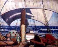 The Deck of the 'Birkdale'
