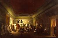 The Antique Room of the Royal Academy at New Somerset House
