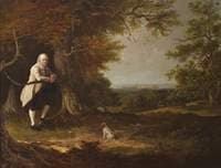 John Carbonell in the Grounds of His House at Windsor