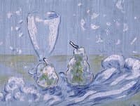 Still Life with Pears and Glass