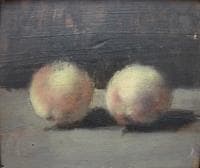 Still-Life with Two Peaches
