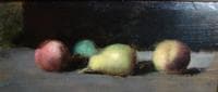 Still-Life with a Pear and Peaches