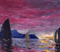 Red Evening Sky