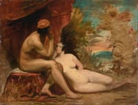 Study for "A Family of the Forests"