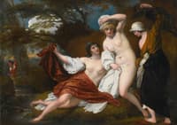 Musidora And Her Two Companions, Sacharissa And Amoret
