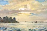 The Royal Yacht Squadron Club House at Regatta Time