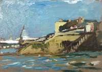 The Royal Yacht Squadron Club House at Regatta Time