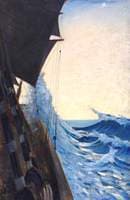 View from a Ship at Sea