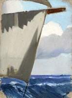 View from a Ship at Sea