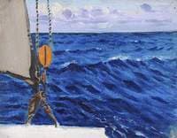View from a Ship at Sea
