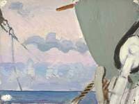 View from a Ship at Sea