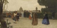 Terrace of the Villa Medici, Rome