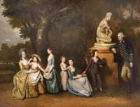The Mathew Family at Felix Hall, Kelvedon, Essex