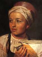 Girl with a Bowl of Milk