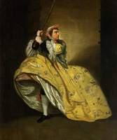 David Garrick as John Brute in 'The Provok'd Wife' by Vanbrugh, Drury Lane