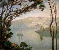 A Winter Morning, Fowey