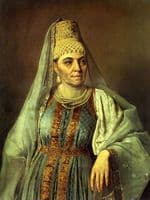The Artist's Wife in the Russian Costume