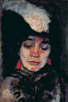 Portrait of Lady J. van der Vuurst de Vries-Godin