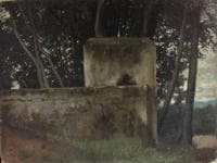 The Fountain at Villa Medici