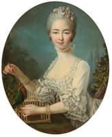 Portrait of Mademoiselle De Forges