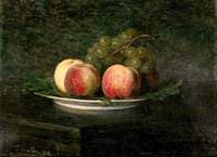Peaches and Grapes