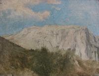 View of Mount Solario at Capri