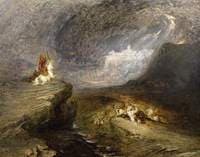 Battle Scene:  The Fire Worshippers