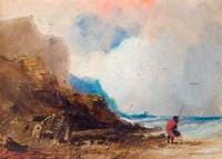 Shore Scene, Evening
