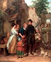 The Parting: A Recruit Taking Leave of His Family