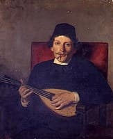 Poet with Mandolin
