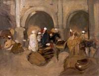A Bazaar in Tangier