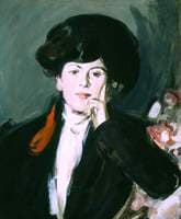 A Girl with Black Hair