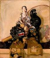 Japanese Still Life with Fan