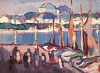 Royan Harbour, Evening