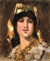 Spanish Señorita in Mantilla