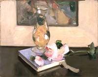 Vase and Flower on a Book
