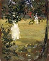 White Dress in the Garden