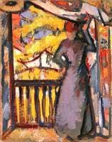 Woman on a Balcony
