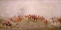 The Quorn at Quenby (sketch)