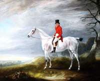 William Rutson, on a Grey Hunter