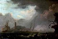 A Coastal Scene in the Bay of Naples