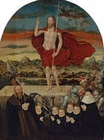 The Resurrected Christ with a Donor Family
