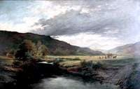 Sunshine and Cloud, View near Capel Curig